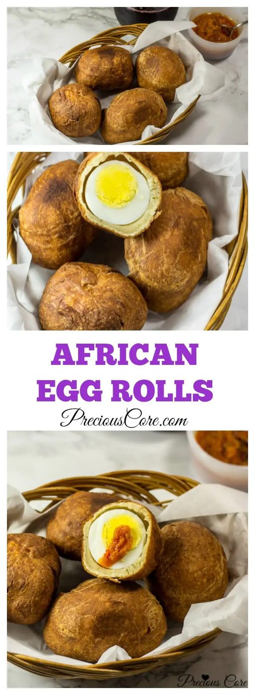 African Egg Rolls