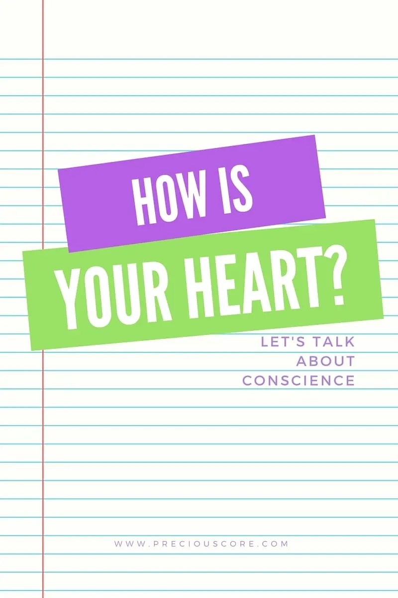 ARE YOU MAKING THIS MISTAKE WITH YOUR CONSCIENCE?