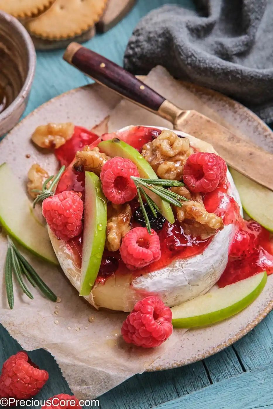 Preserves and Baked Brie