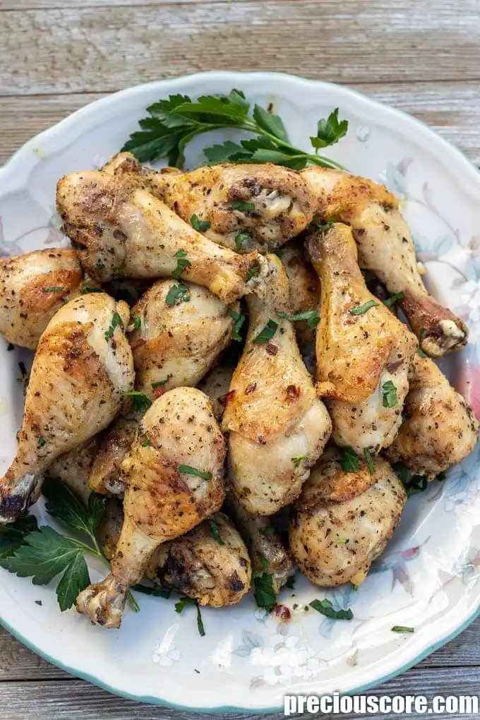 Crispy Baked Chicken Drumsticks