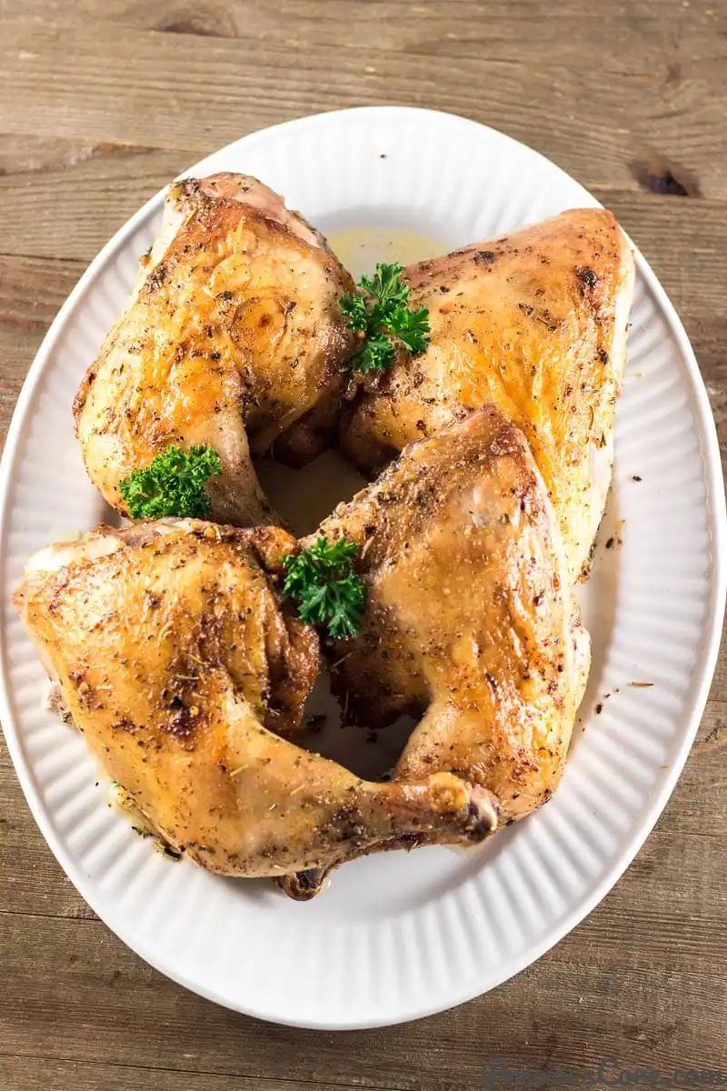 Baked Chicken Leg Quarters