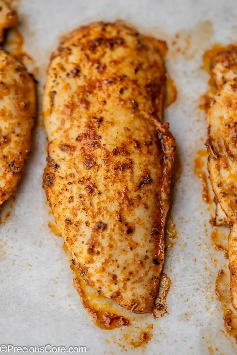 Baked Thin Chicken Breasts