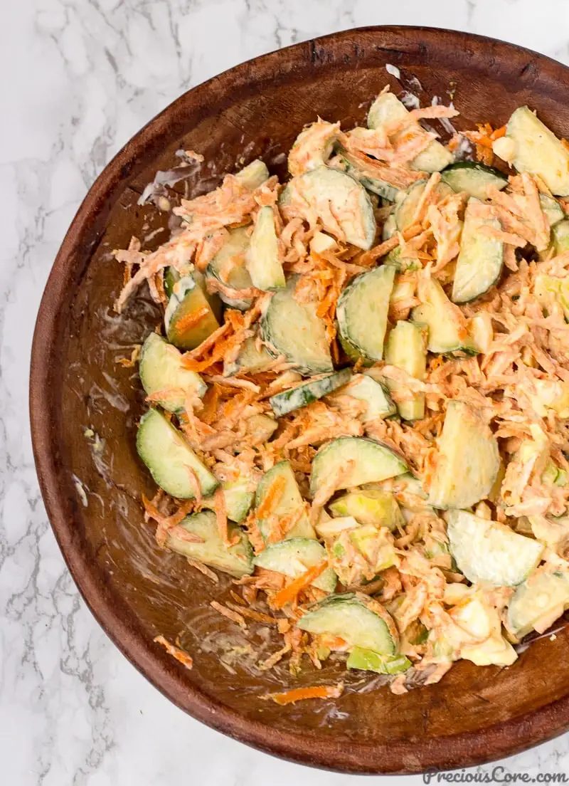 EGGS and BREAKFAST SALAD WITH AVOCADO
