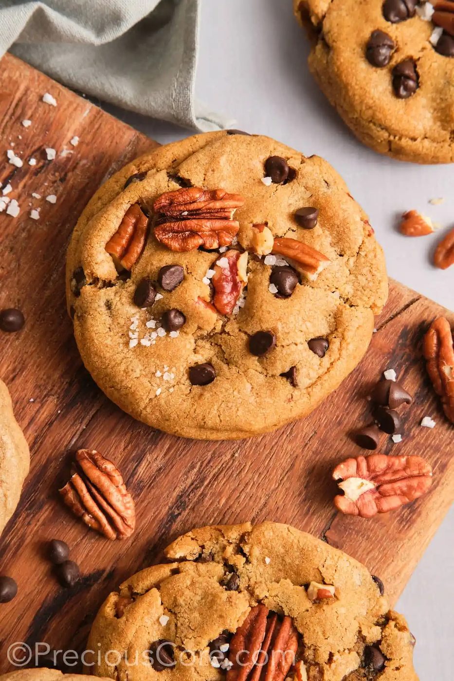Brown Butter Pecan Cookies