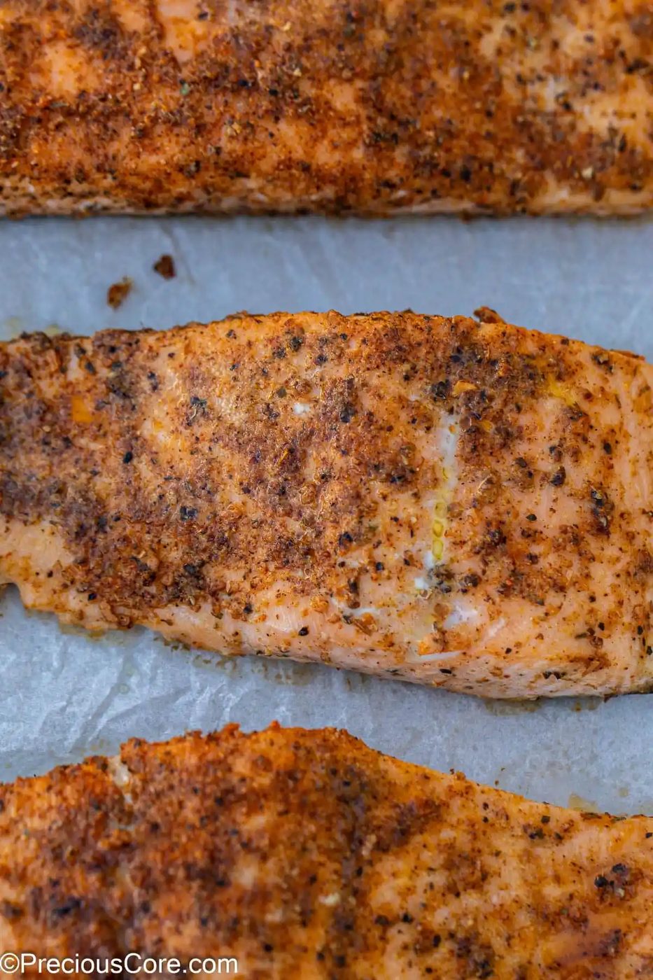 Baked Cajun Salmon