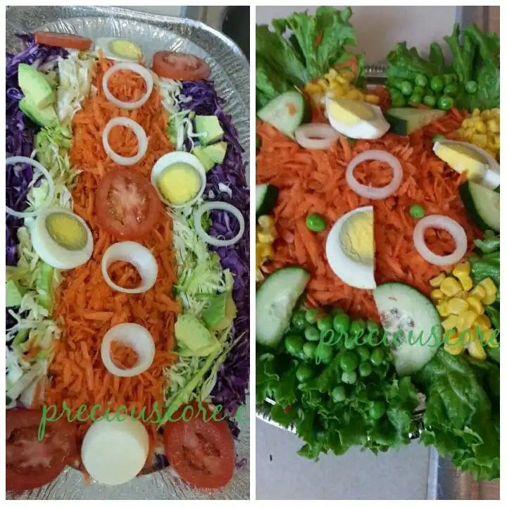 DRESSING and CAMEROON SALAD