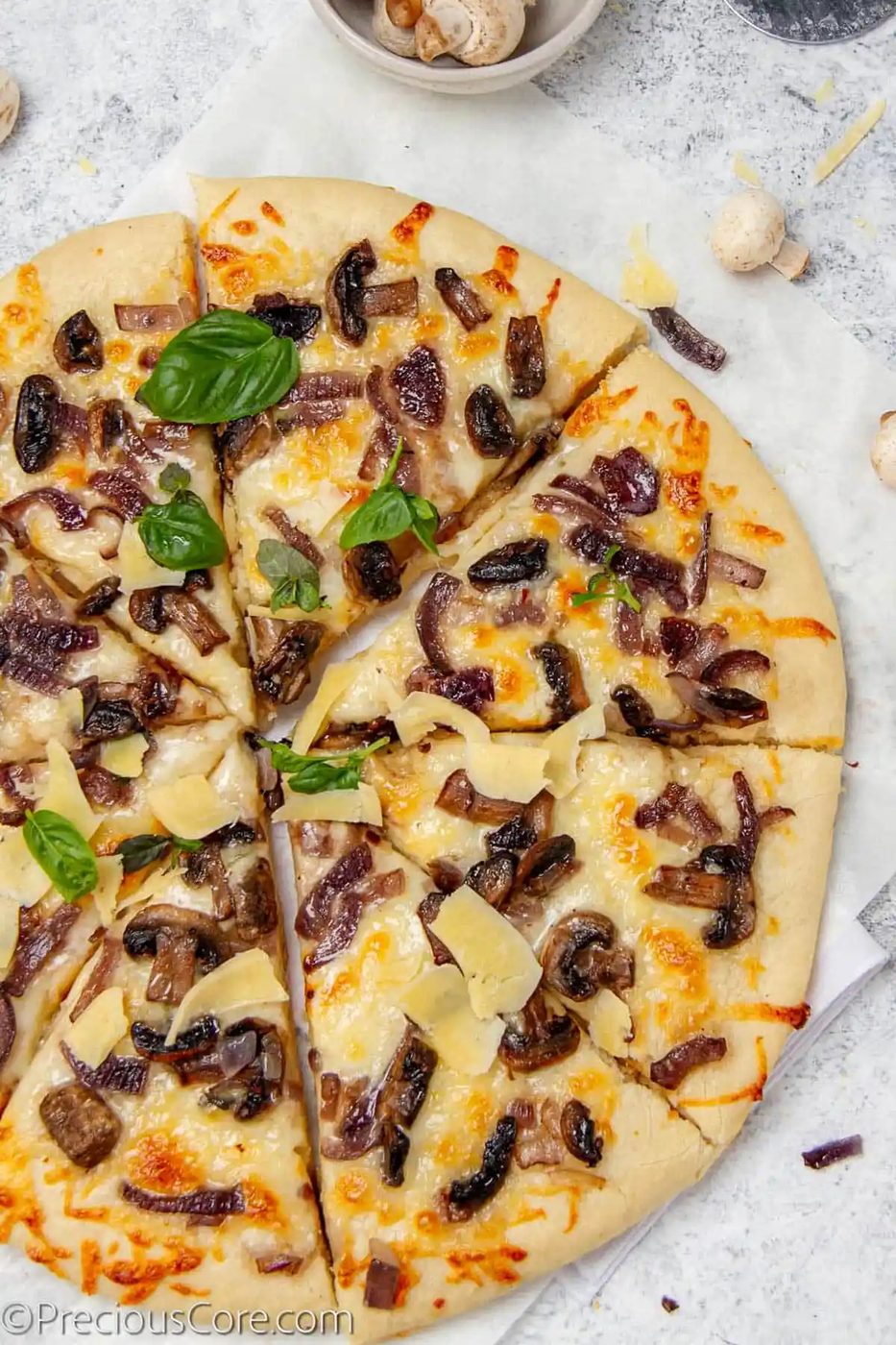 Mushroom Pizza