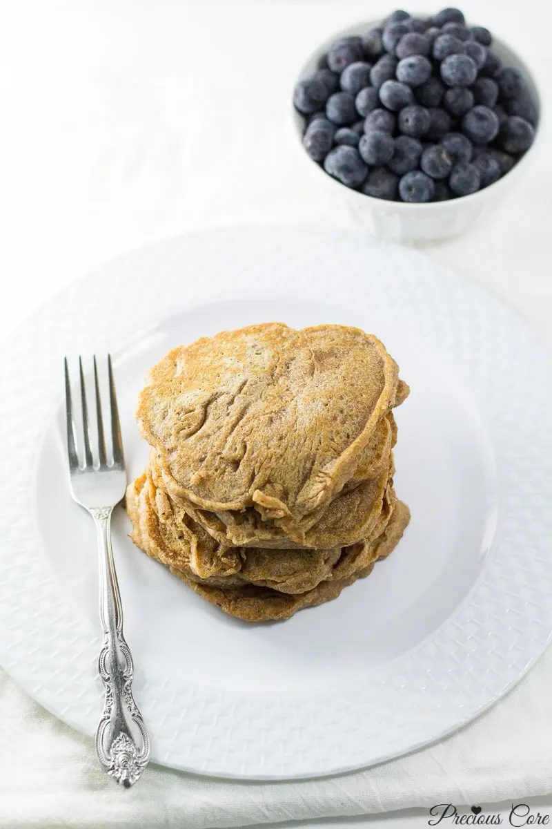 HEALTHY EGGLESS PANCAKES
