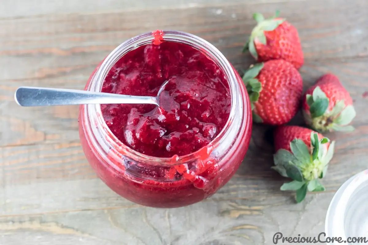 Healthy Strawberry Jam