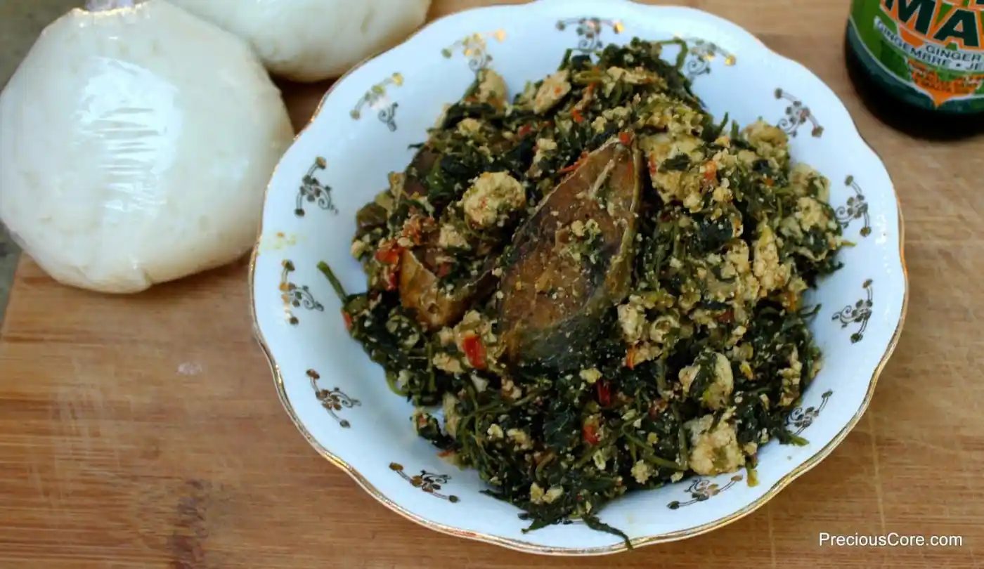 How To Cook Njama Njama, Egusi