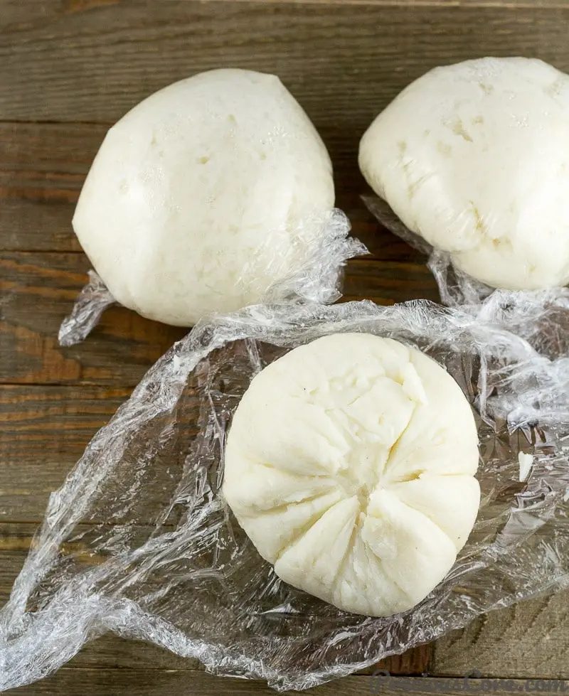 One fufu corn unwrapped