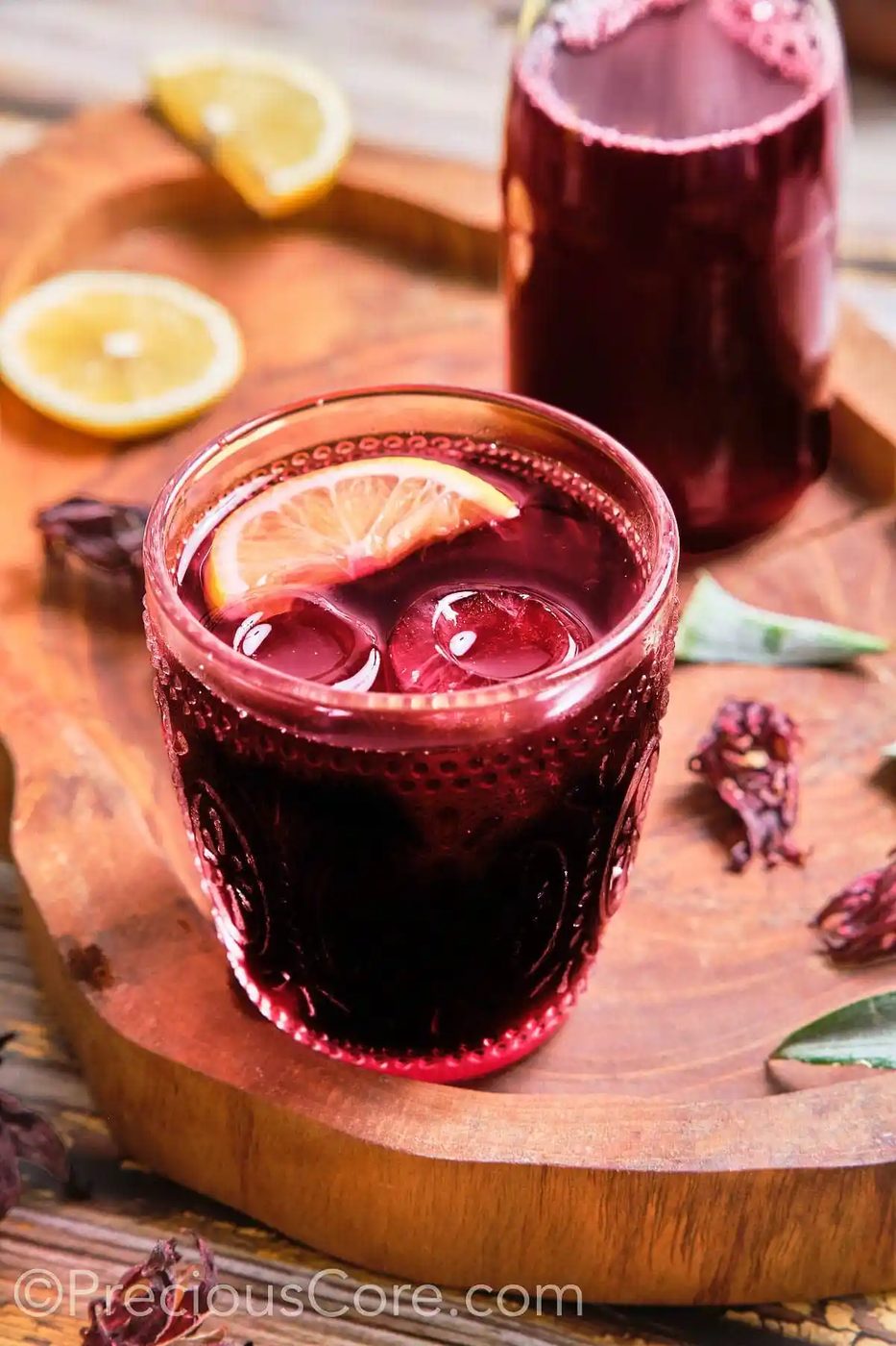 Folere Drink (Cameroonian Hibiscus Drink)