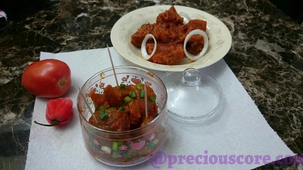 HOW TO STEW CANDA/PONMO/BEEF SKIN