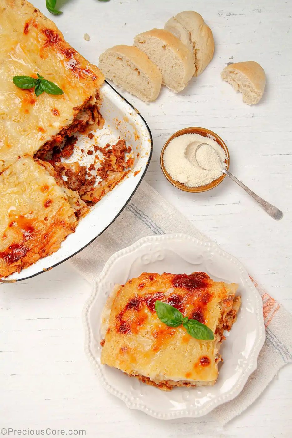 Lasagna with Béchamel Sauce