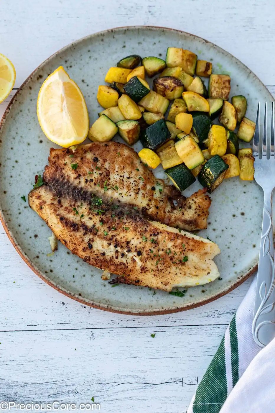 Lemon Pepper Tilapia