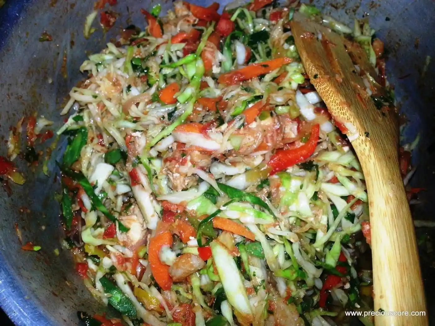 MIXED VEGETABLES WITH CABBAGE