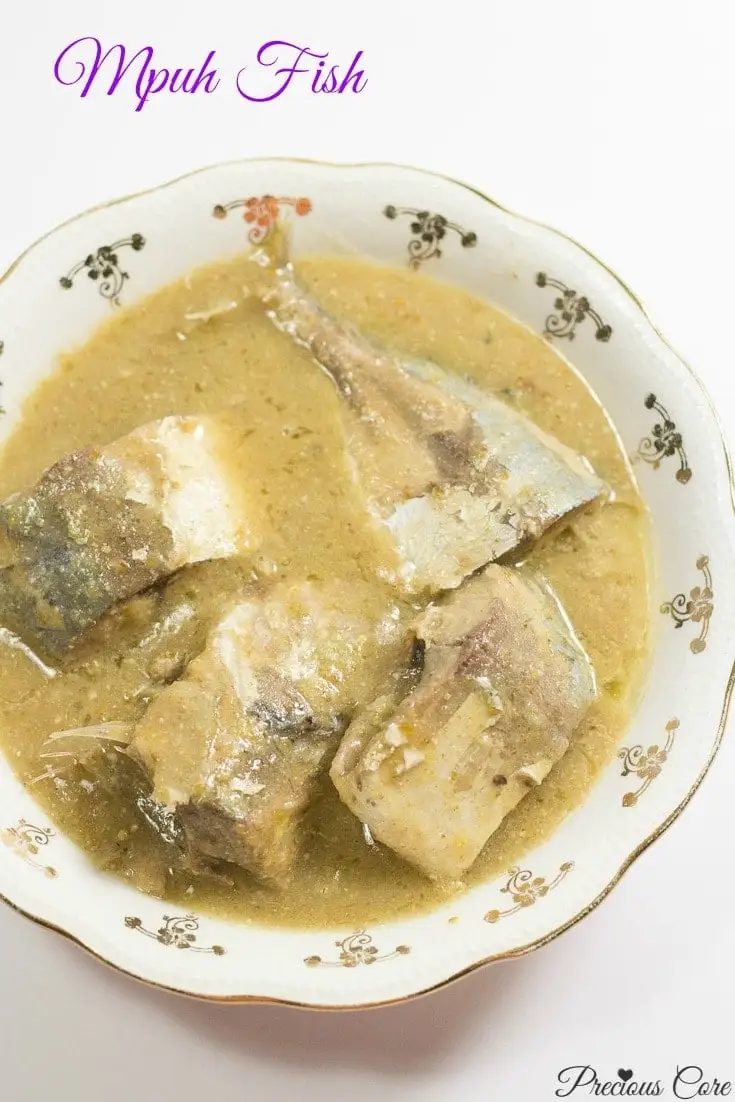 MPUH FISH – CAMEROONIAN WHITE SAUCE