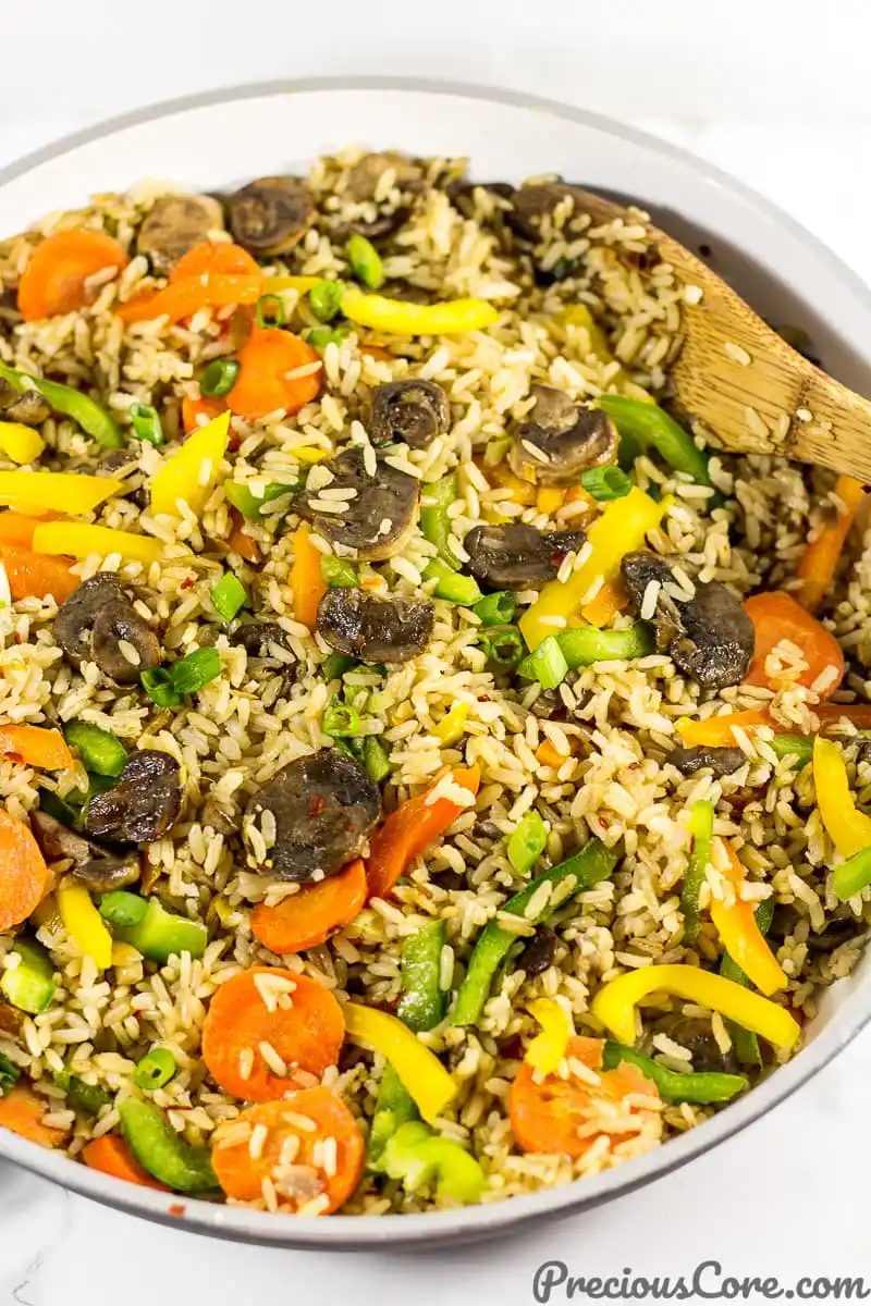 MUSHROOM FRIED RICE