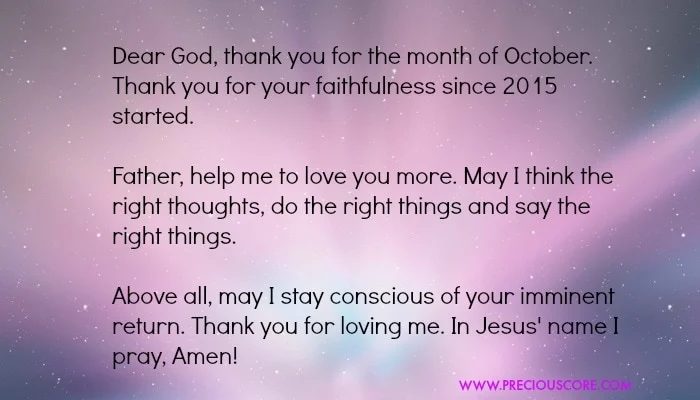 OCTOBER IS HERE AND we AM ECSTATIC!