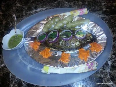 Oven Grilled Fish