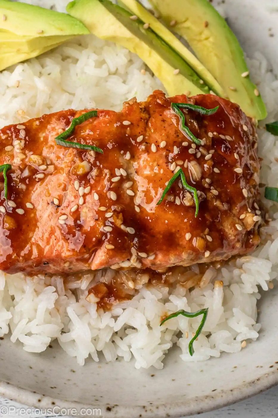 Pan Fried Teriyaki Salmon