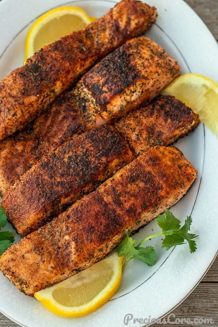 Pan Grilled Salmon