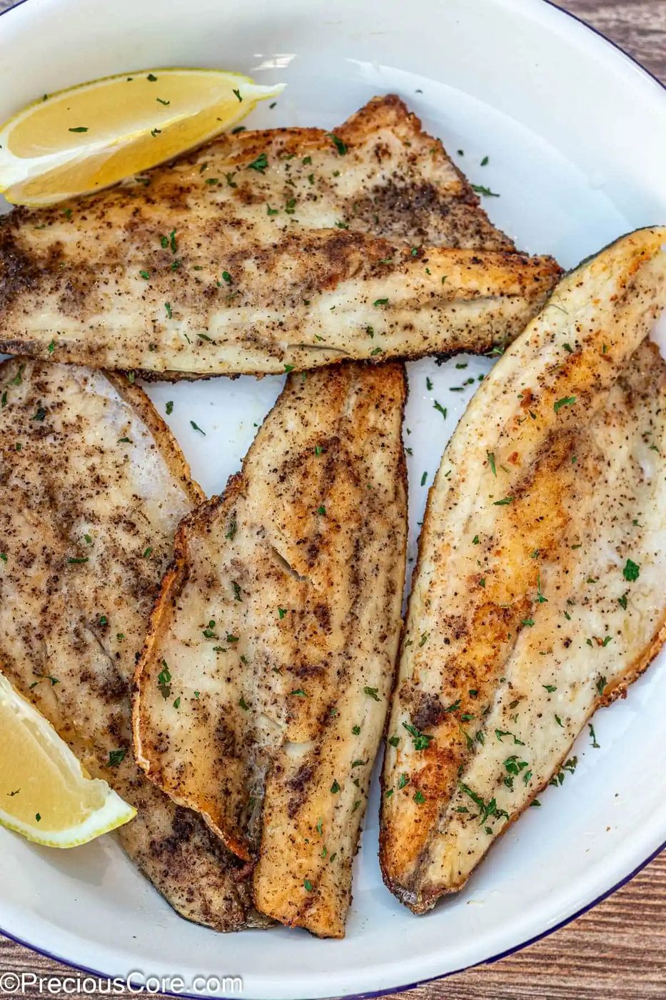 Pan Seared Sea Bass
