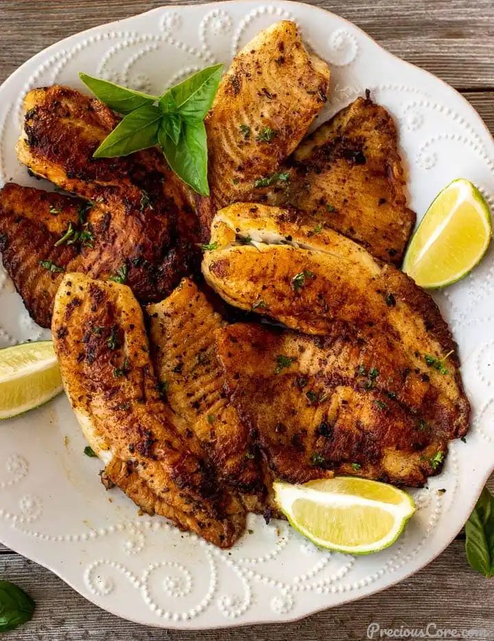 Pan Seared Tilapia
