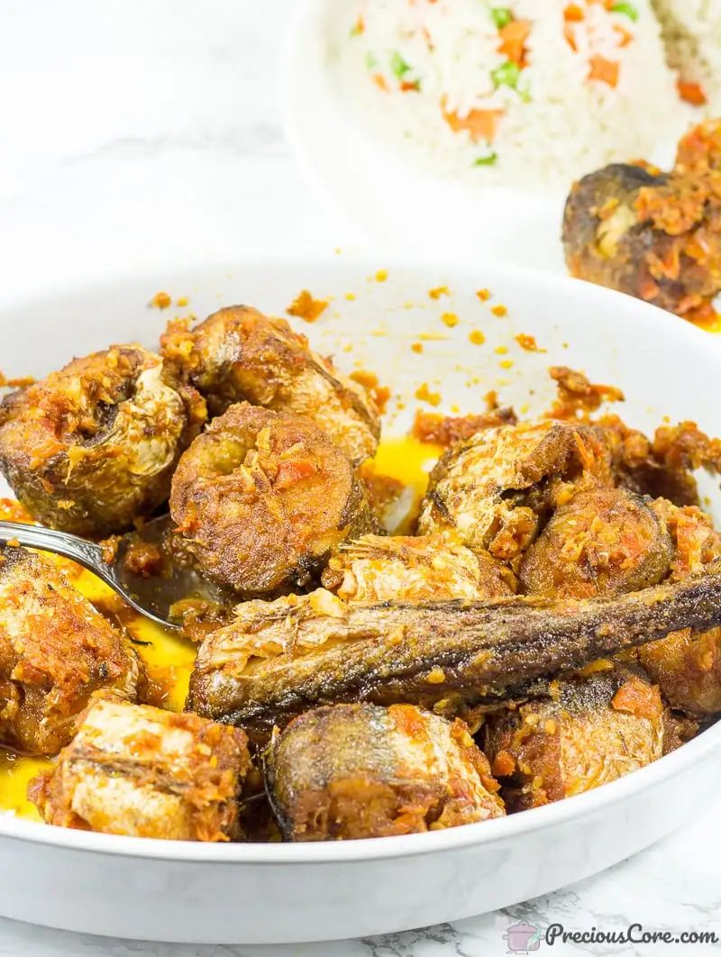 PEPPERED FISH – FISH IN SWEET AND SPICY SAUCE