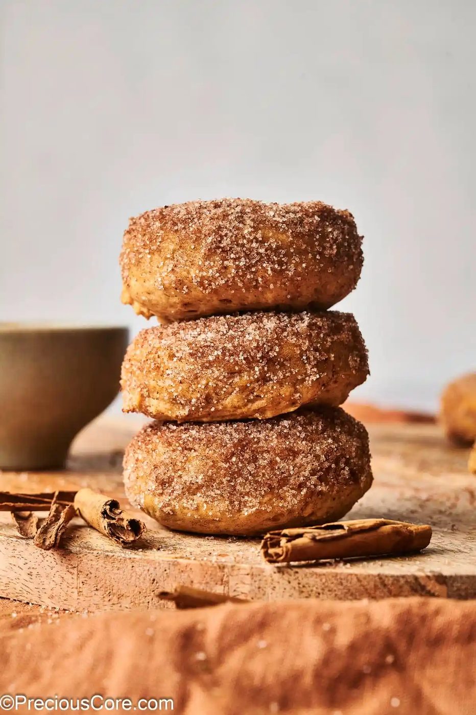 Pumpkin Spice Doughnuts