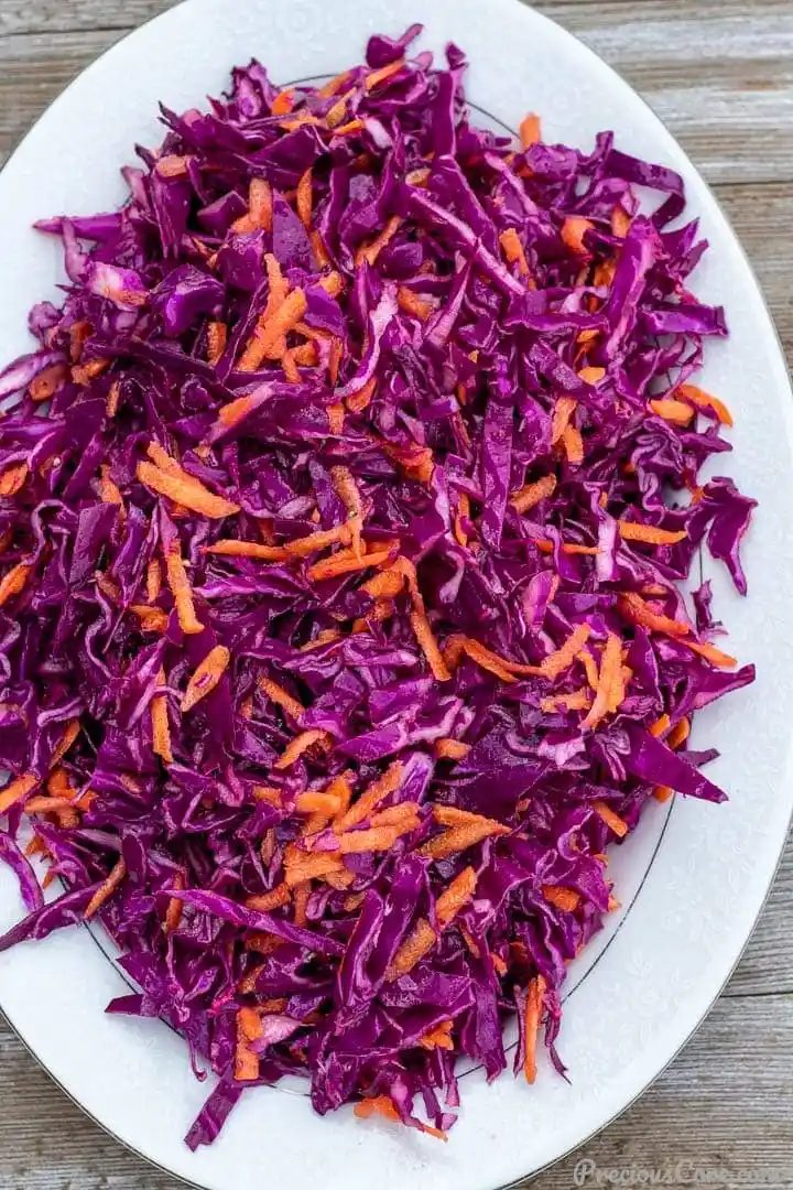 Red Cabbage Slaw