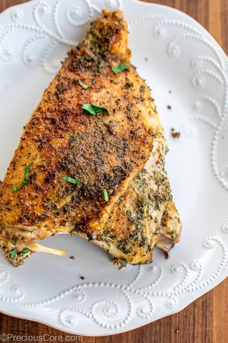 Roasted Turkey Thighs