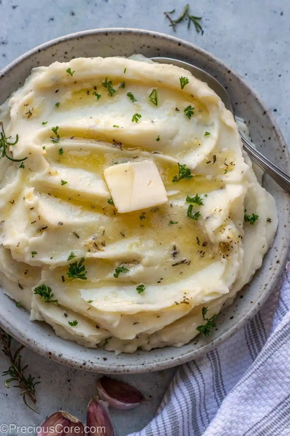 Rosemary Garlic Mashed Potatoes
