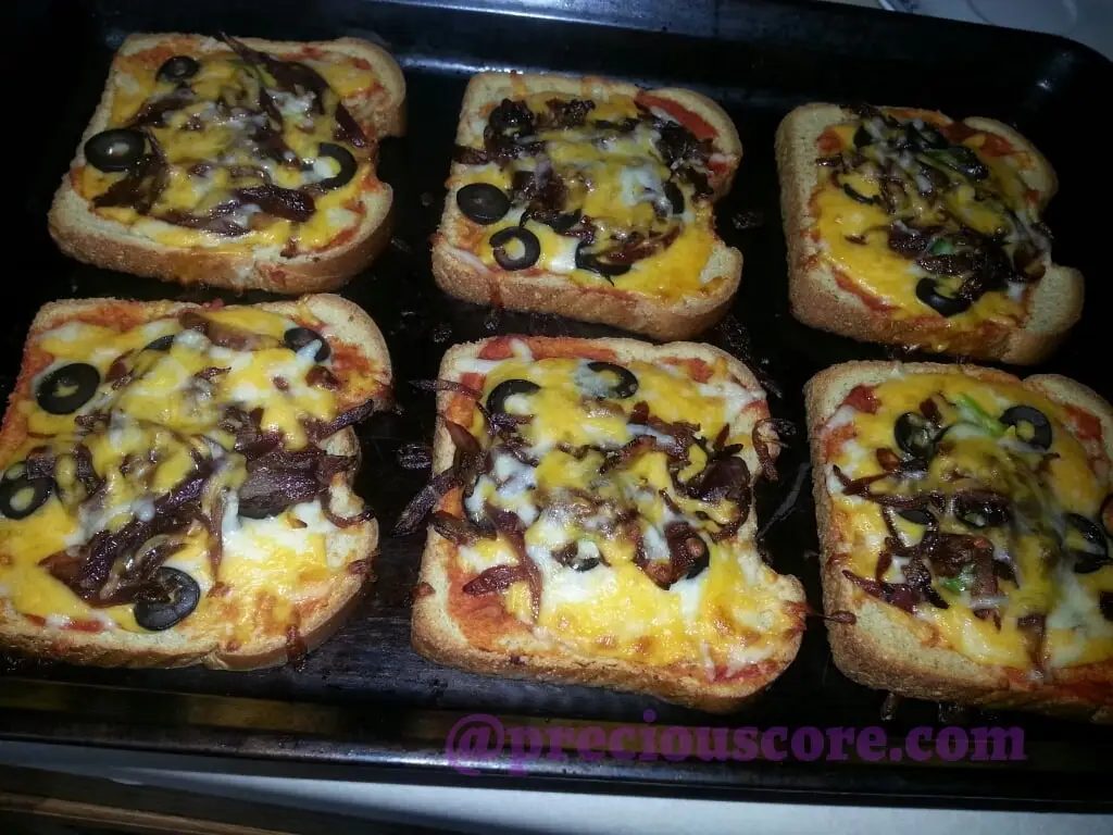 SLICED BREAD PIZZA