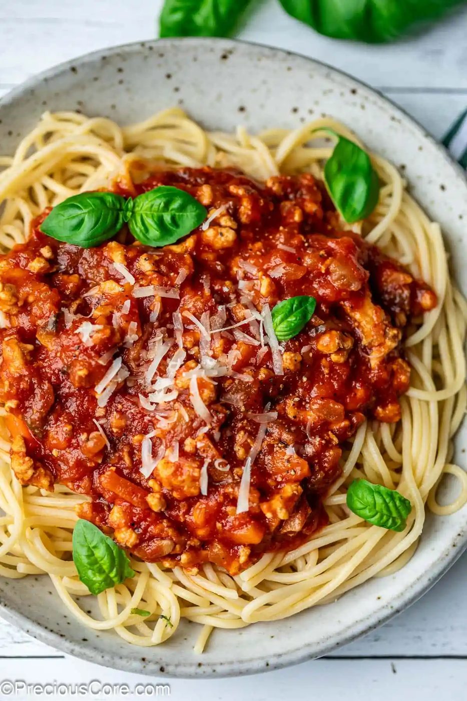 Spaghetti Bolognese Chicken