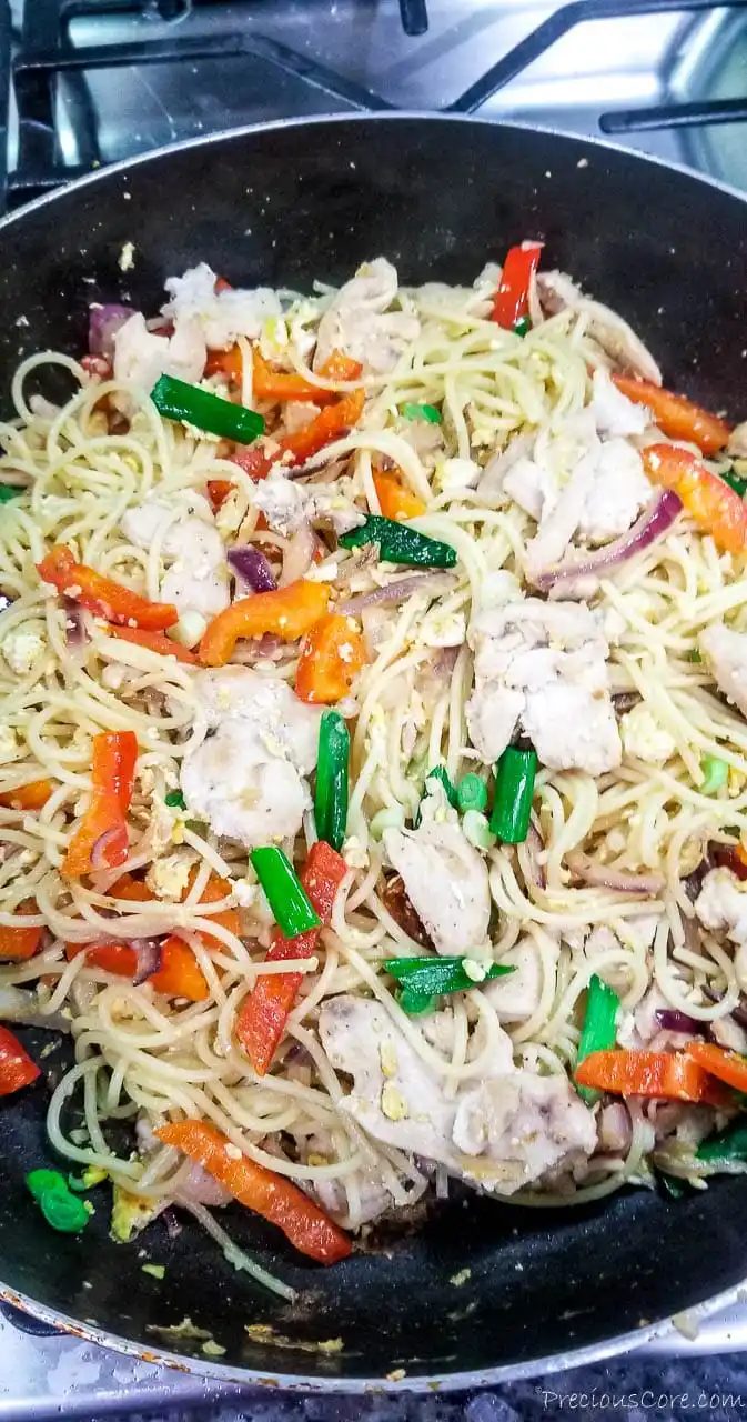 Spaghetti Stir Fry
