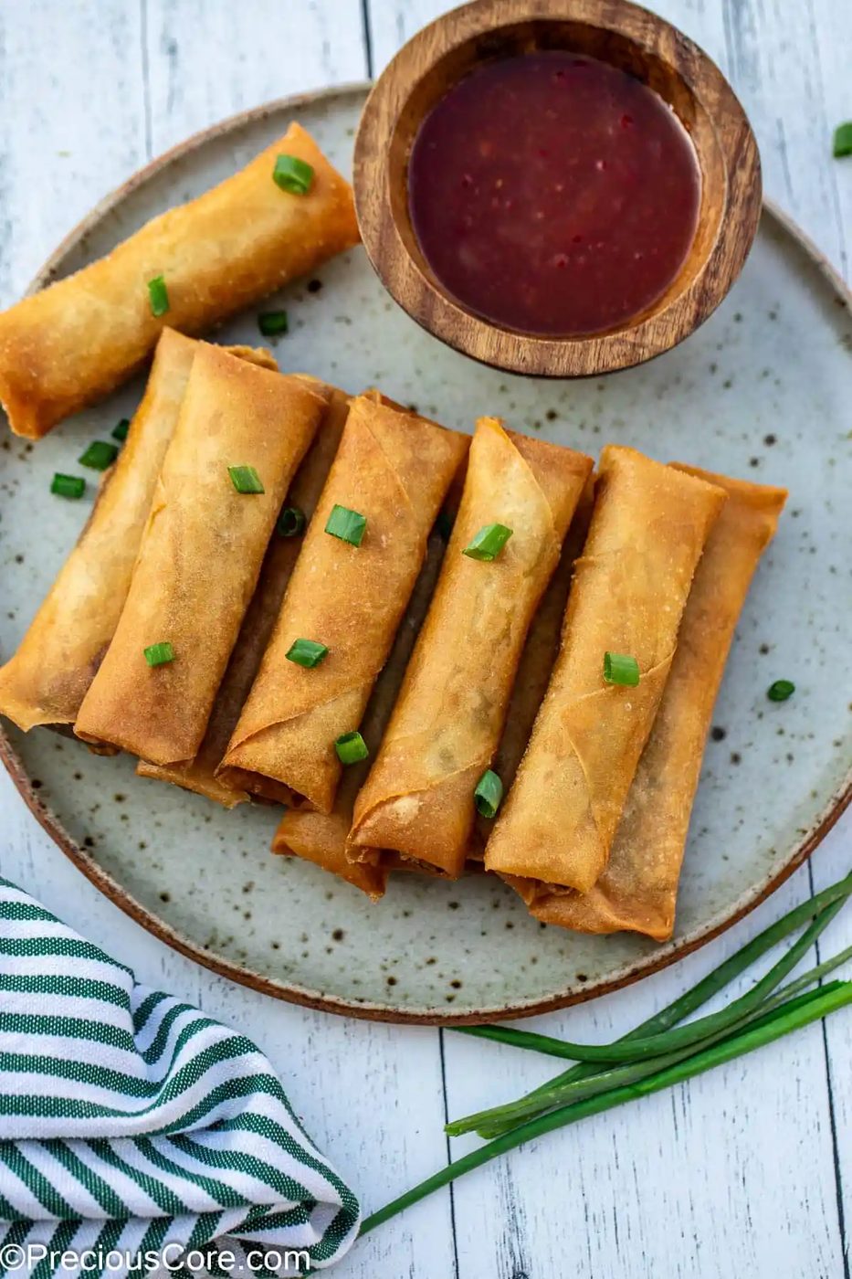 Spring Rolls With Beef