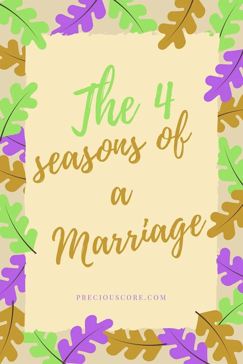 THE FOUR SEASONS OF A MARRIAGE