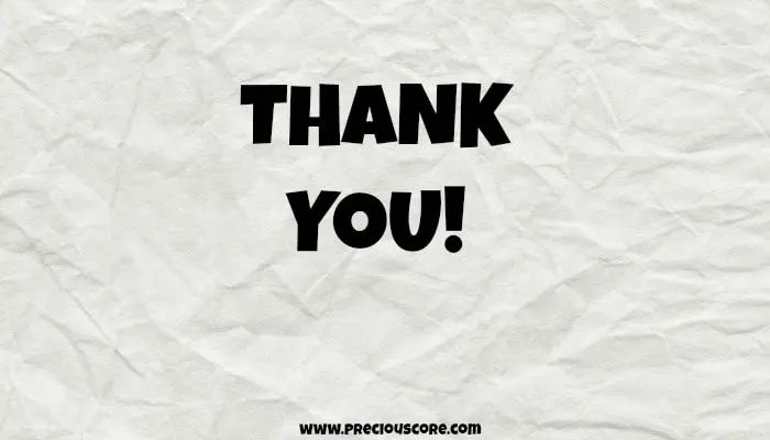 THE POWER OF “THANK YOU”