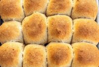 Honey Whole-Wheat Dinner Rolls Recipe — Soft, Slightly Sweet Rolls