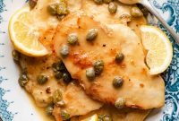Lemon Caper Chicken Piccata Recipe — Tangy Skillet Dinner