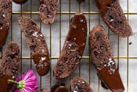 Triple Chocolate Biscotti Recipe — Cantucci al Cioccolato with Dark, Milk & White Chocolate