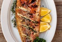 Oven-Grilled Whole Red Snapper Recipe for Crispy Skin and Flavorful Meat