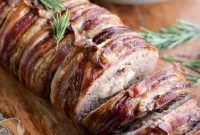 Pancetta-Wrapped Italian Meatloaf (Polpettone) Recipe