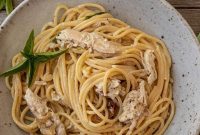 Creamy Chicken Spaghetti Bake: Comforting Weeknight Dinner