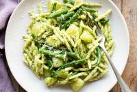 Trofie al Pesto Genovese with Potatoes & Green Beans Recipe