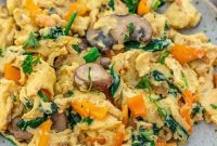 Vegetable Scrambled Eggs Recipe — Quick Flavorful Breakfast