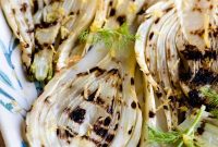 Zesty Lemon-Grilled Fennel with Crispy Charred Edges