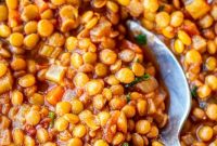 Hearty Lentil Stew Recipe with Vegetables and Aromatic Herbs