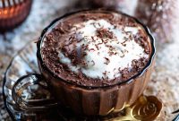 Frangelico Hot Chocolate Affogato Recipe: Hazelnut Liqueur Dessert